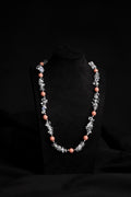 Crystal, White Pearl & Pink Bead Necklace — 1 of 1