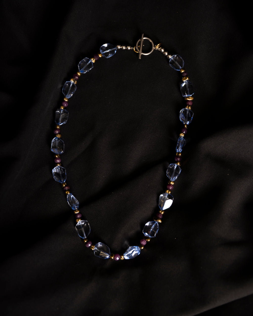 Blue & Purple Necklace