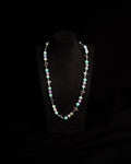 Blue Lagoon Pearl Cross Necklace