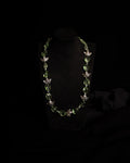 Seven Angels Green Crystal Necklace