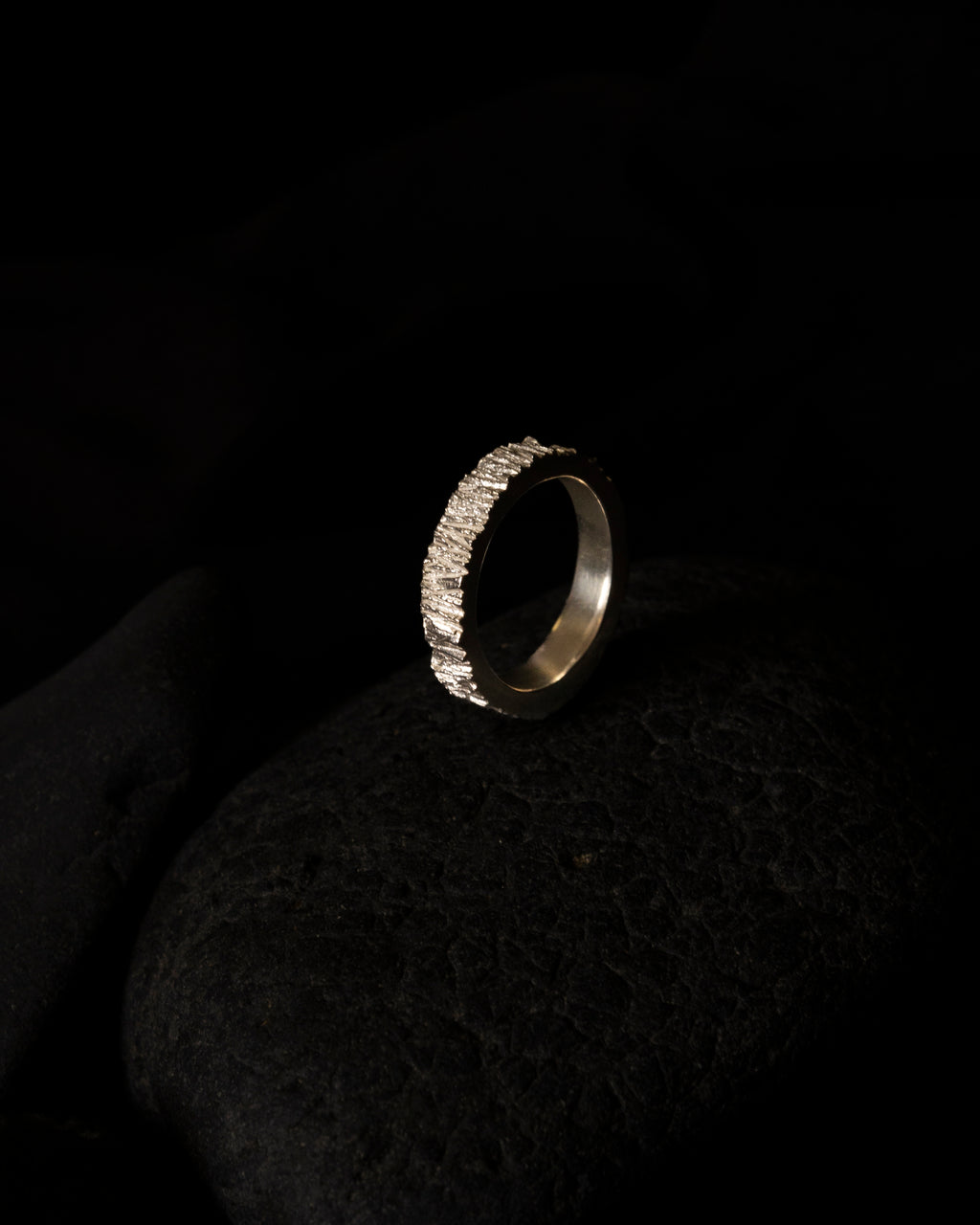 Silver Tree Ring for Men