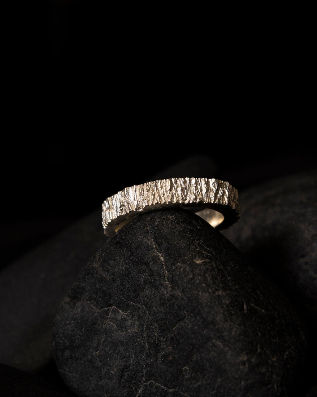Silver Tree Ring for Men