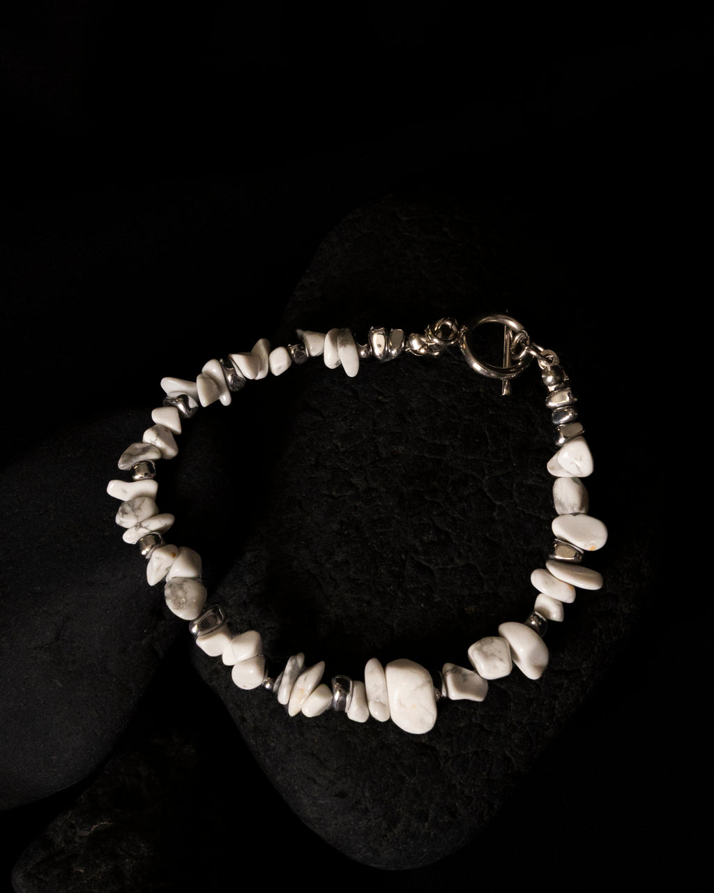 White Stone Bracelet