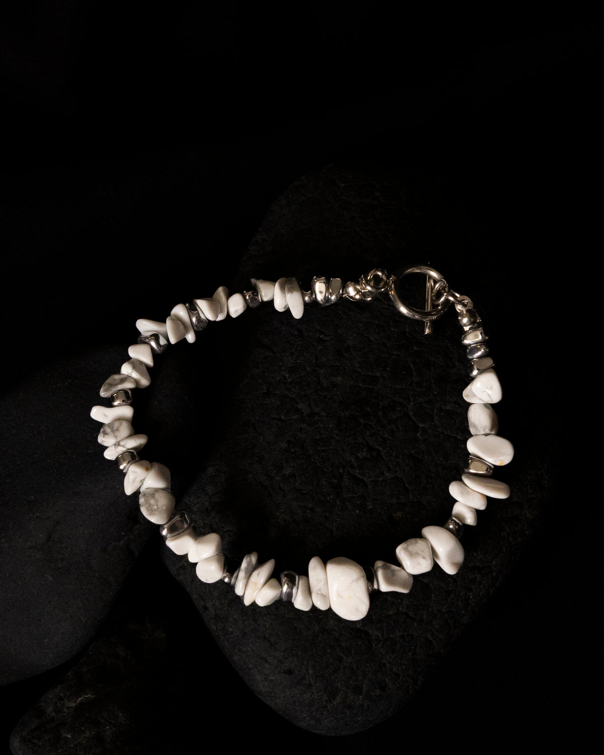 White Stone Bracelet