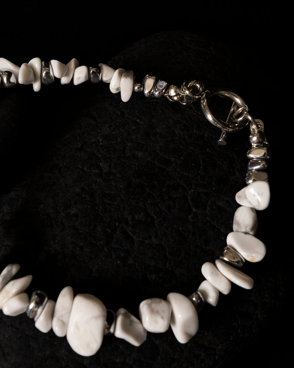 White Stone Bracelet