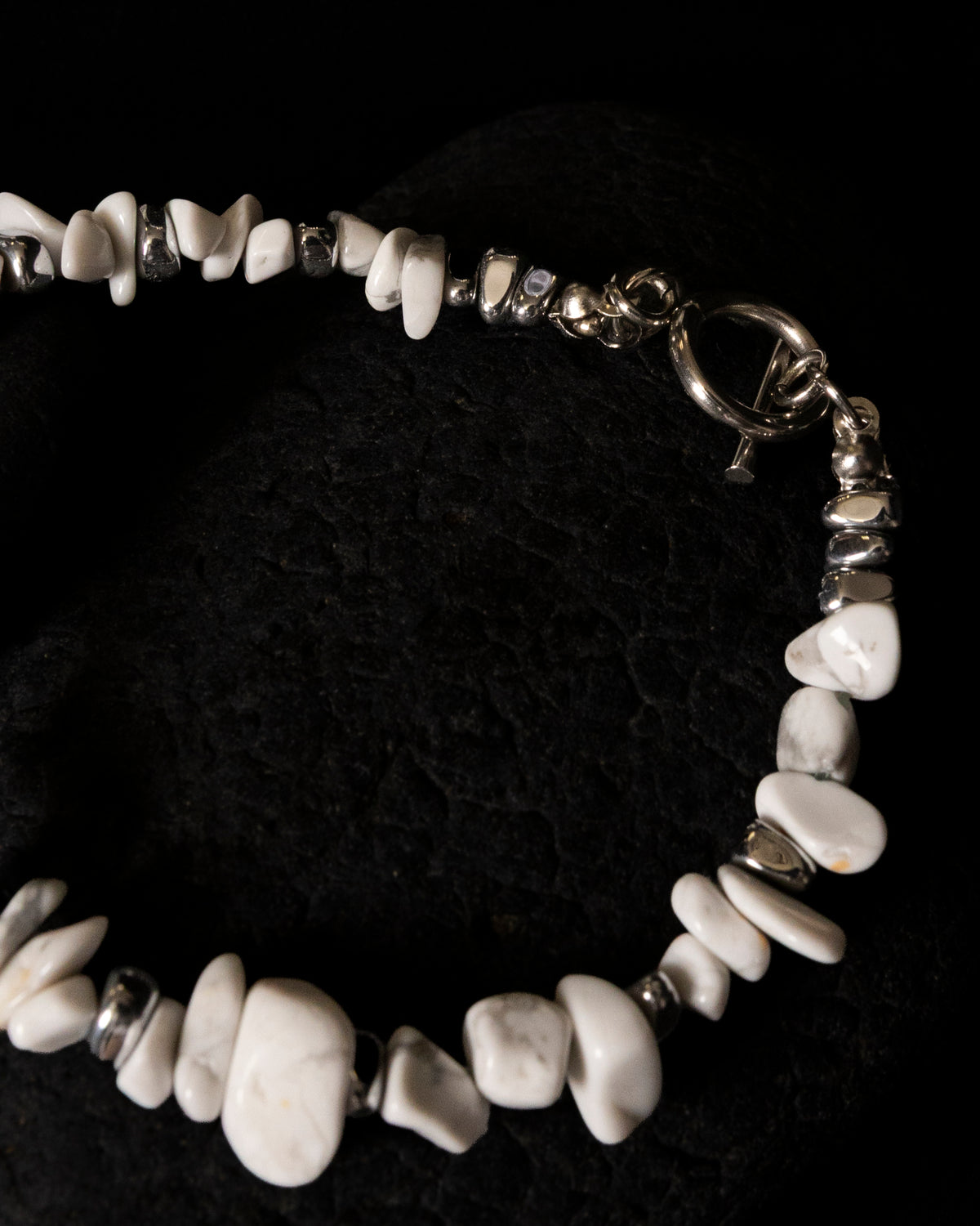 White Stone Bracelet
