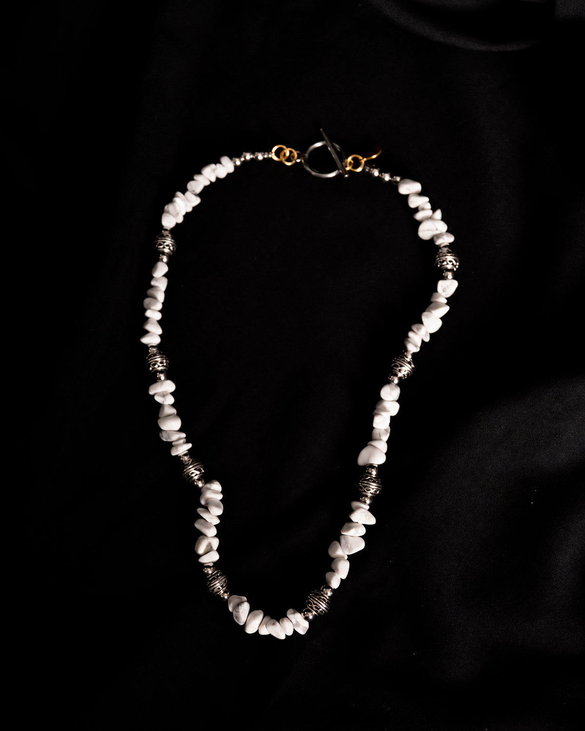 Sunset Shore White Stone Necklace