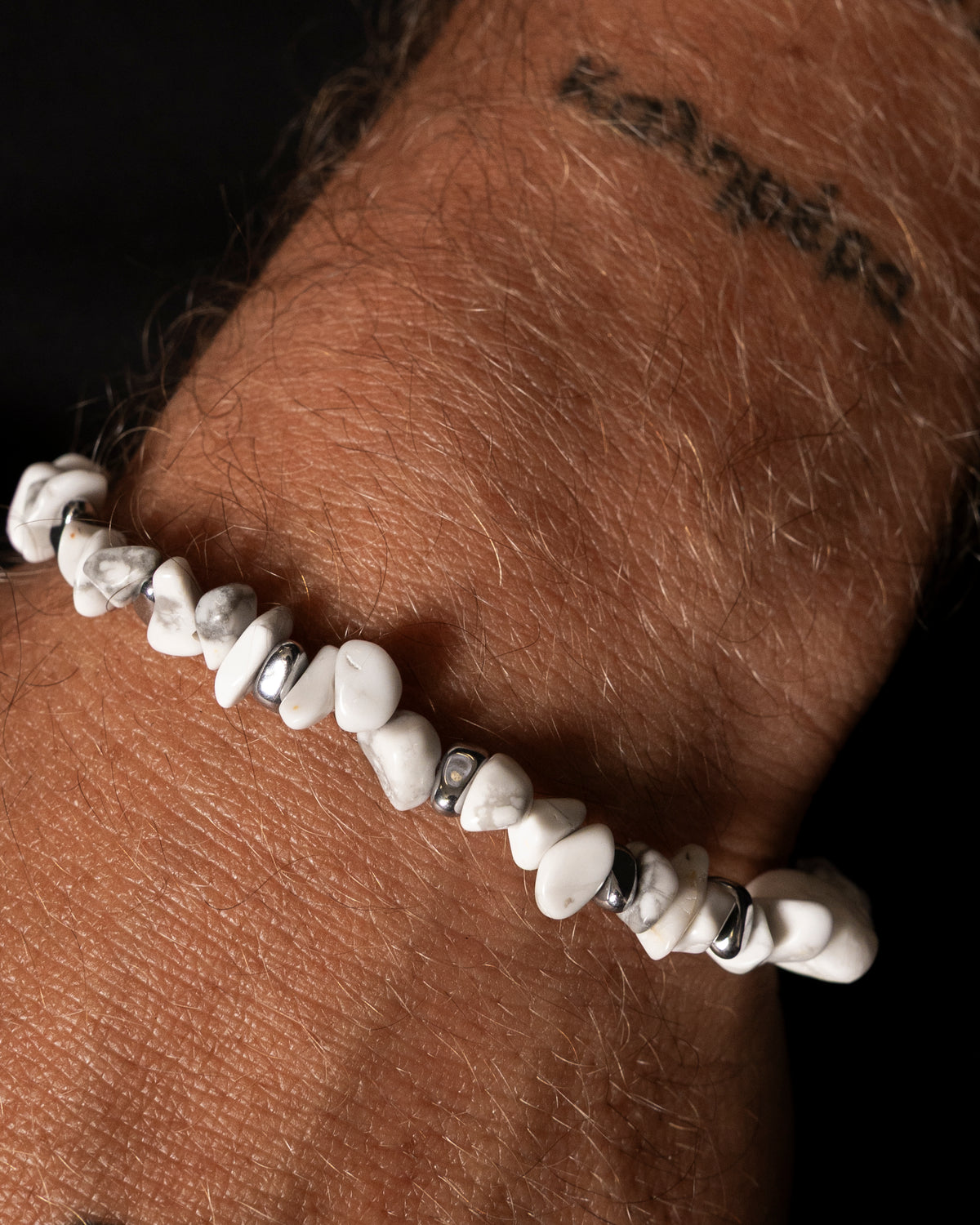 White Stone Bracelet
