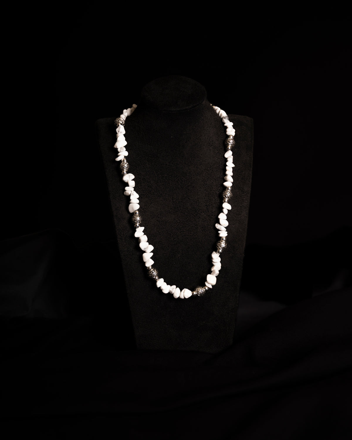 Sunset Shore White Stone Necklace