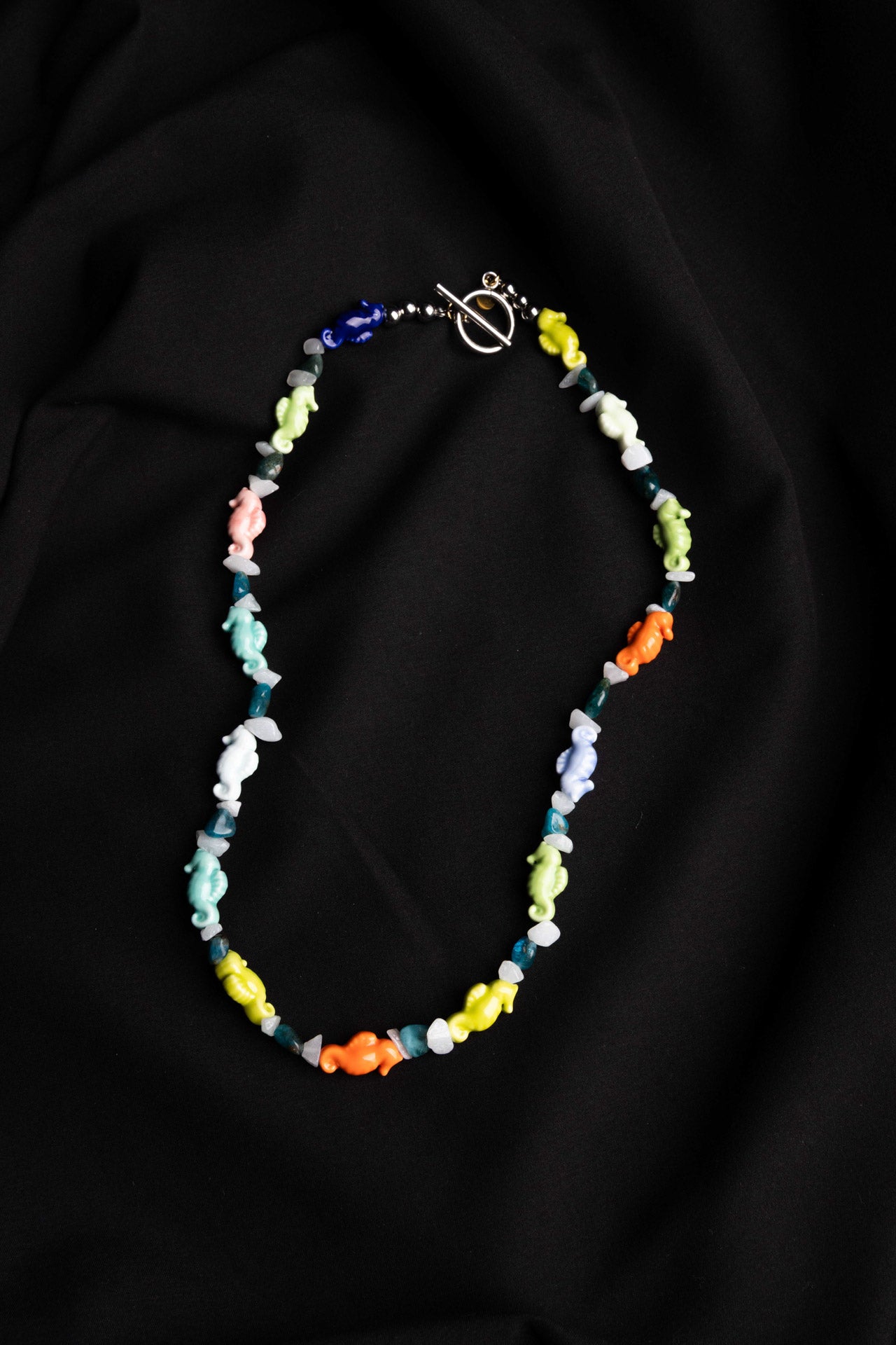 Chromatic Seahorse Necklace