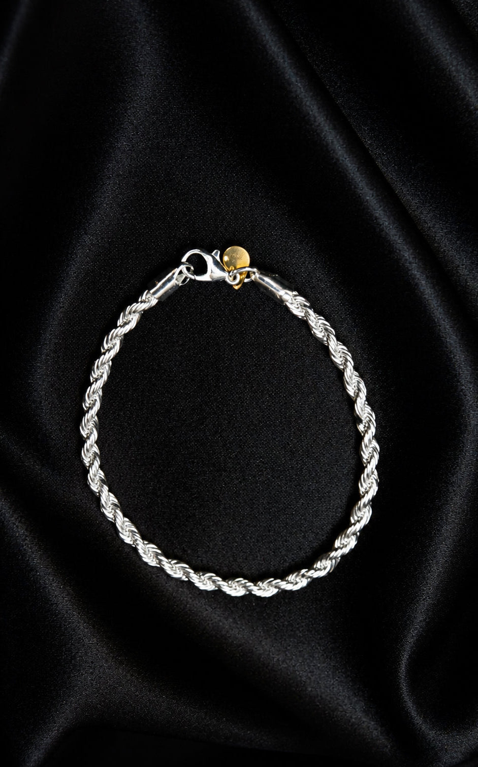 Silver Spot – Minimalist Silver Bracelet