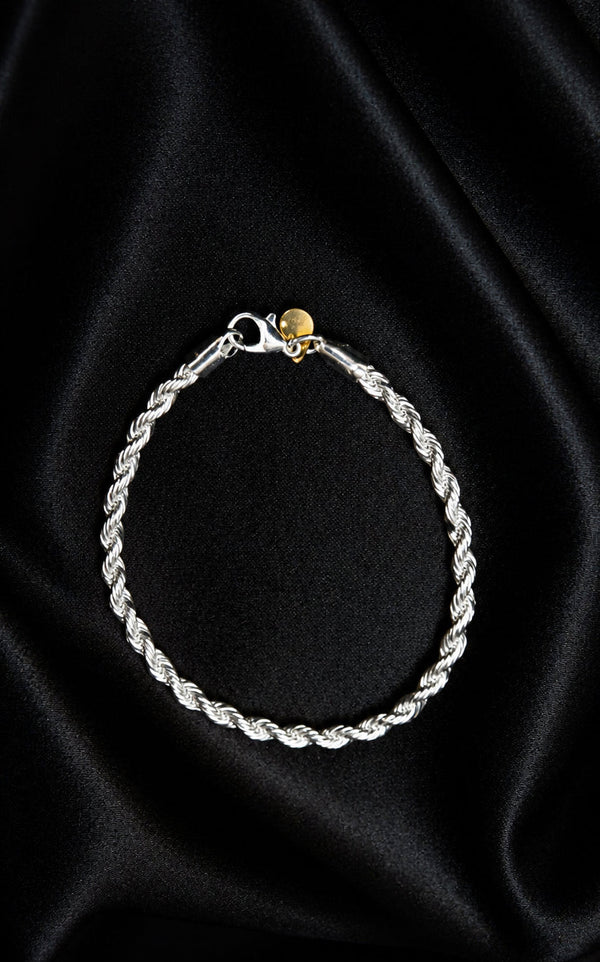 Silver Spot – Minimalist Silver Bracelet