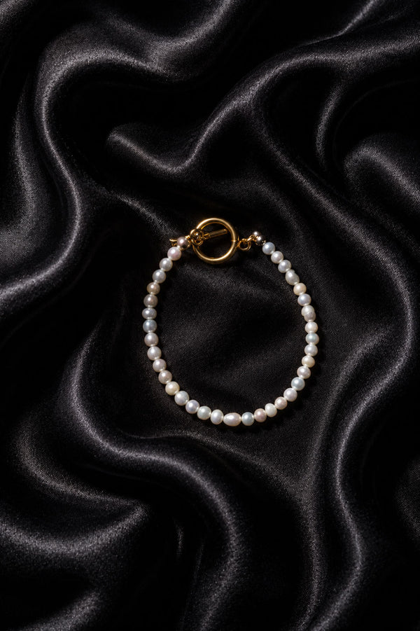 Perle Blanche Bracelet