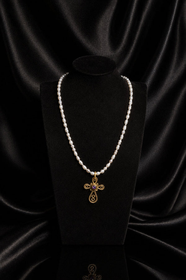 Portuguese Cross Woman Necklaces