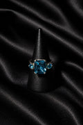 Aqua Lumière Zirconia Ring for Men