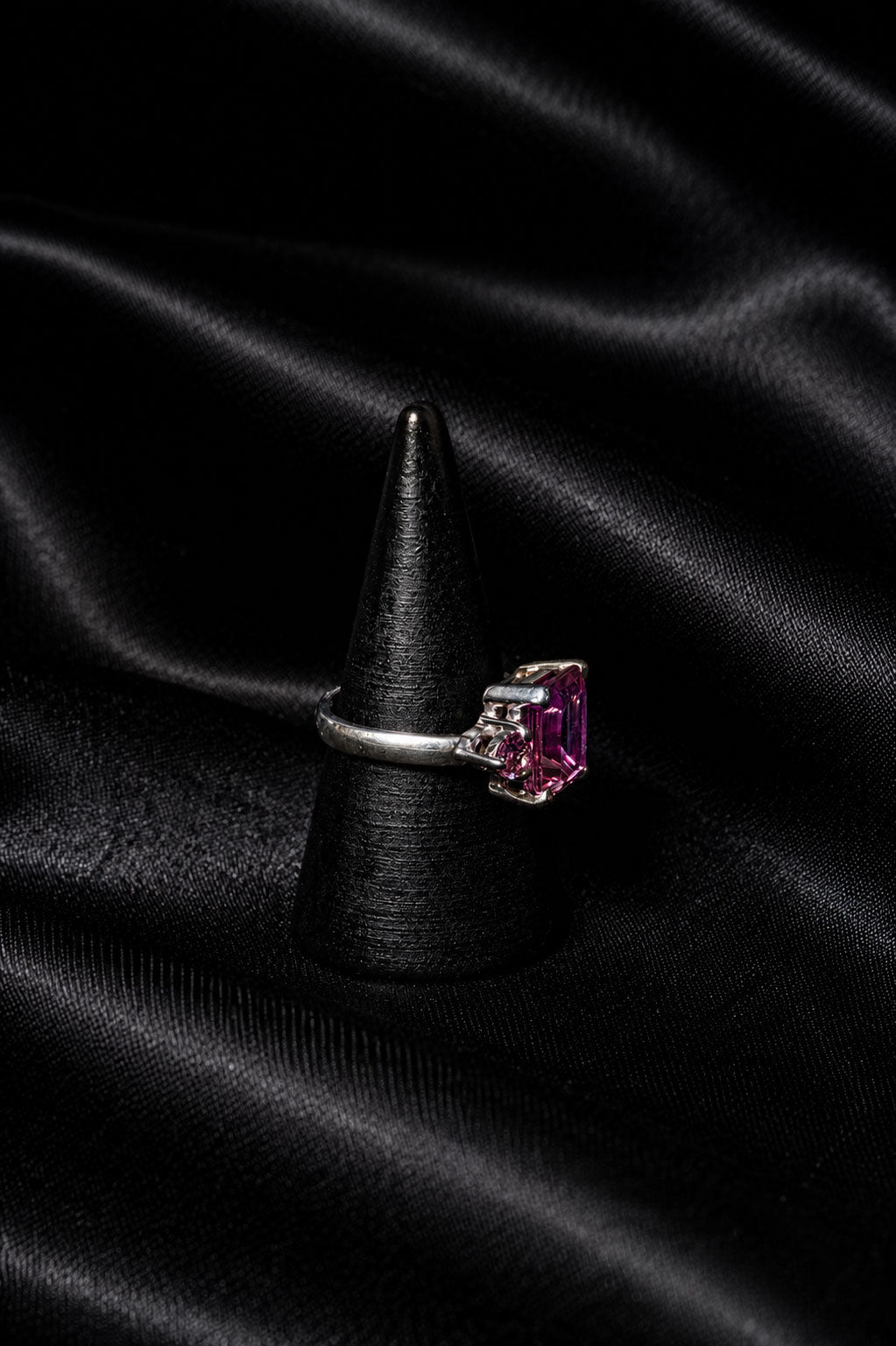 Noir Diamond-Style Zirconia Ring for Men